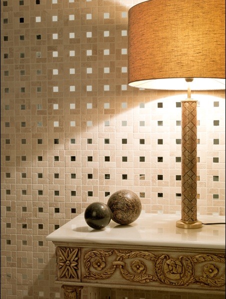 Metal and Metallic Mosaic Tiles 