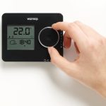 Warmup Tempo Thermostat - Piano Black