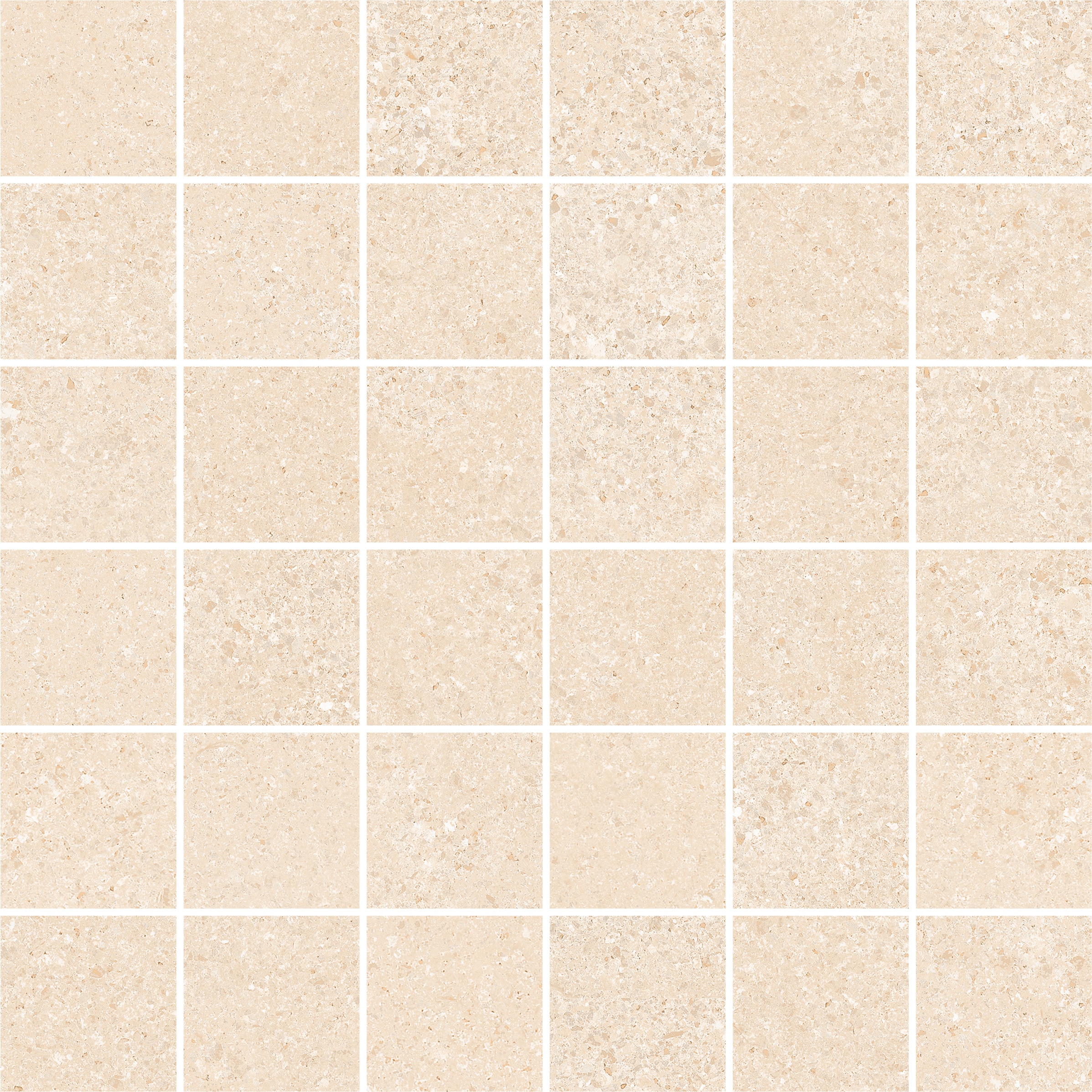 Genesis Beige Pale And Peaceful Mosaic Tile 300mm X