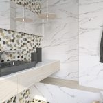 Elgin Matt White Marble 293mm x 593mm