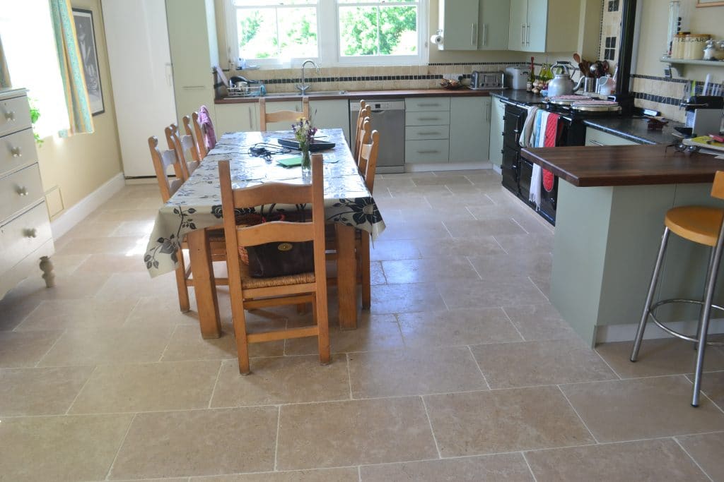Limestone Tumbled Mink tile