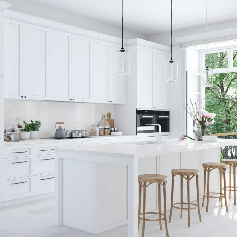 White Kitchen Tile ideas 16 ways to freshen up your kitchen