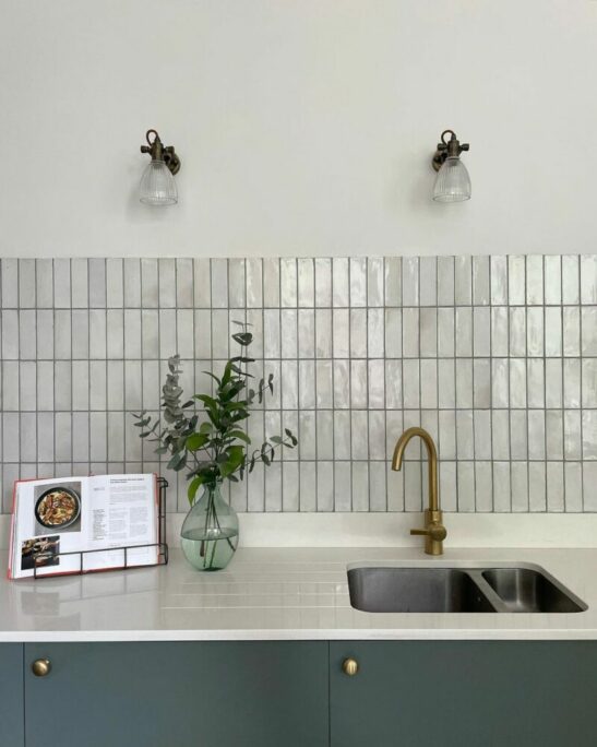 White Kitchen Tile ideas 16 ways to freshen up your kitchen