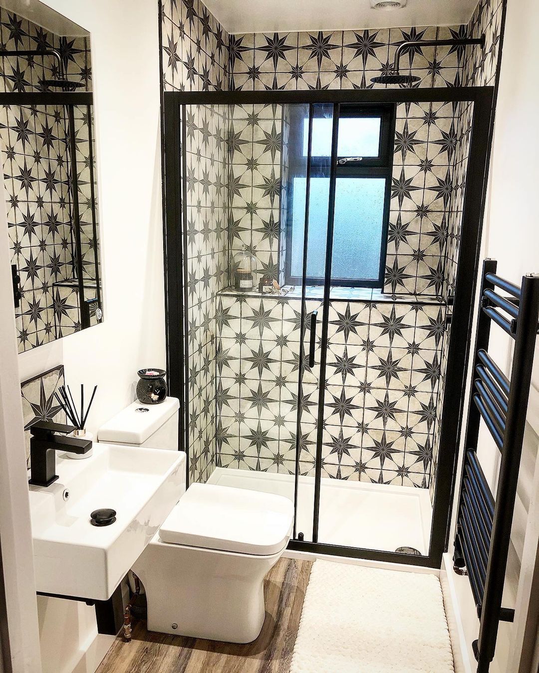 Star shower tiles
